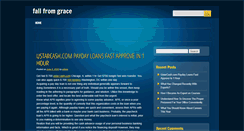 Desktop Screenshot of fallfromgrace.us